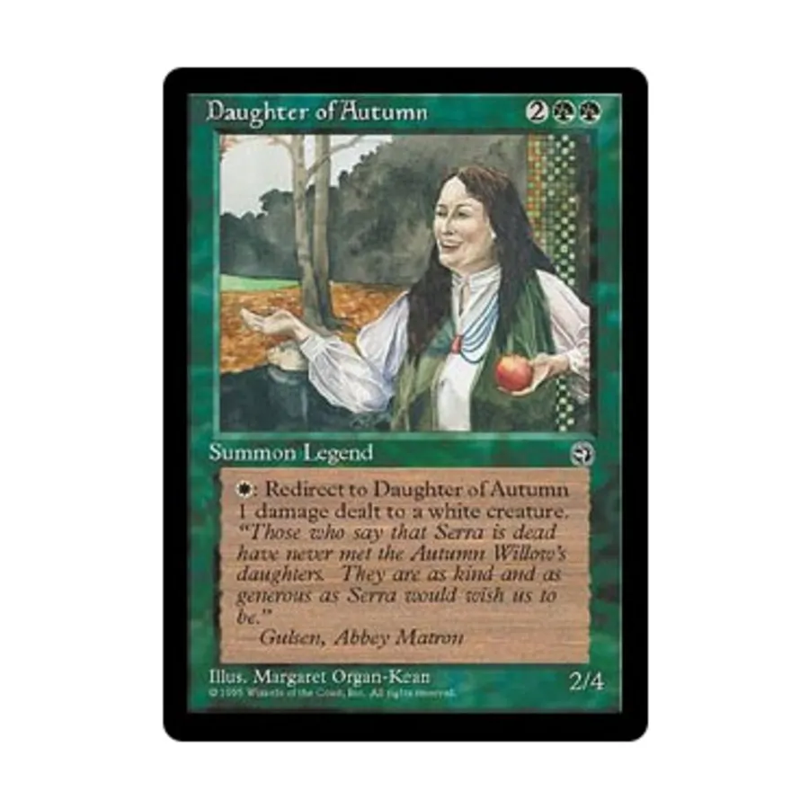 CCG Дочь осени (R), MTG - Homelands
CCG Дочь осени (R), MTG - Homelands