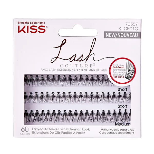 Искусственные ресницы Lash Couture Faux Lash Extensions Kiss, 1 UD
Искусственные ресницы Lash Couture Faux Lash Extensions Kiss, 1 UD