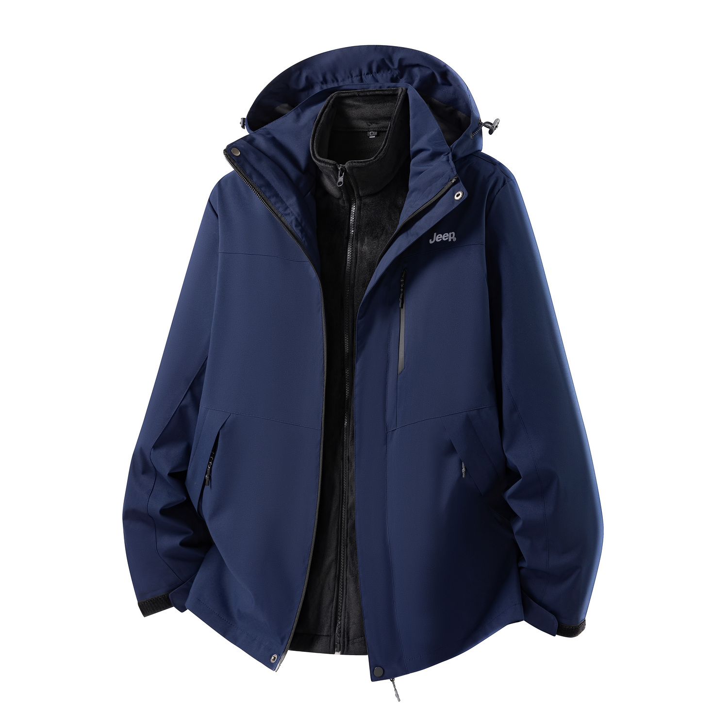 Jeep Куртка из коллекции Leisure Unisex, Navy Blue (Fleece Liner+Shell Clothing Sets)
Jeep Куртка из коллекции Leisure Unisex, Navy Blue (Fleece Liner+Shell Clothing Sets)