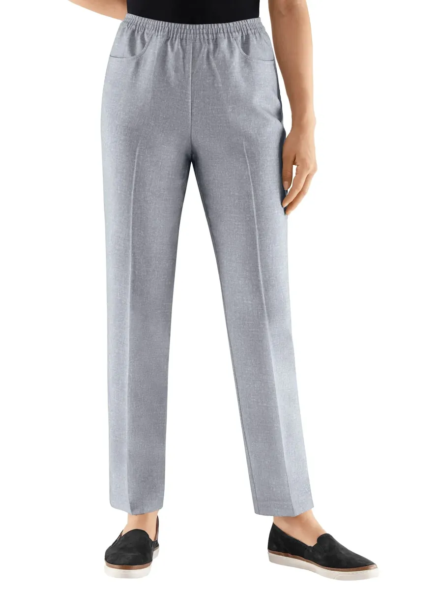 Брюки без застежки Classic Basics, цвет Grau-Meliert + Schwarz-Meliert
Брюки без застежки Classic Basics, цвет Grau-Meliert + Schwarz-Meliert