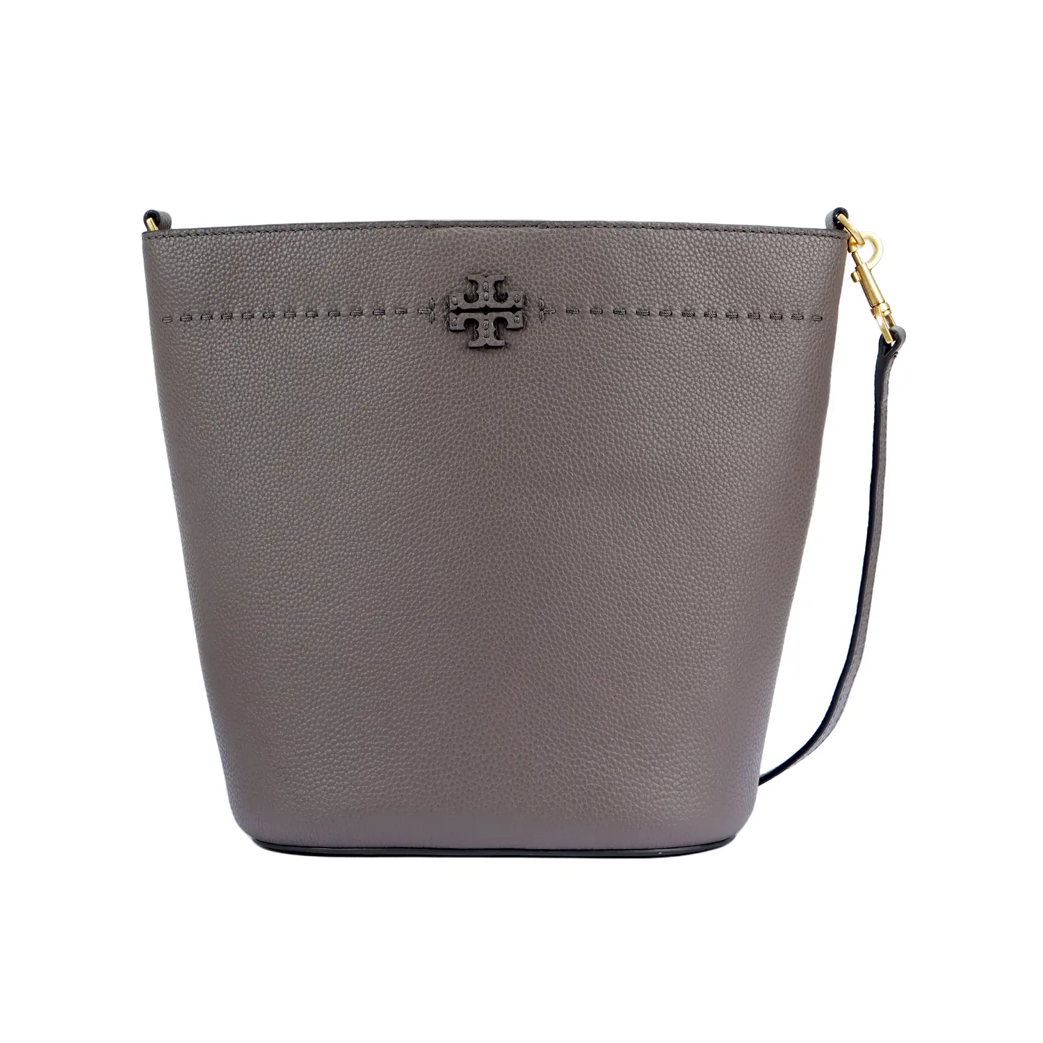 TORY BURCH Сумка-ведро из личиевого зернового замши 
TORY BURCH Сумка-ведро из личиевого зернового замши