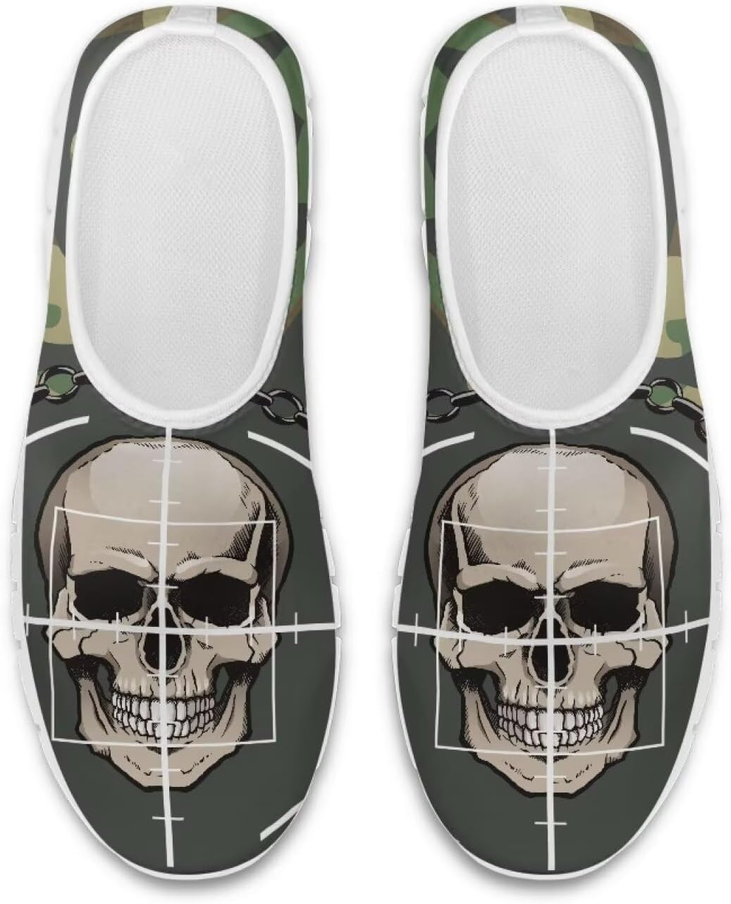 Мужские кроссовки с камуфляжным принтом, повседневные, низкие, удобные, без шнурков, с противоскользящей подошвой, для спорта и бега на открытом воздухе, белые, размеры США 5-14 Fuxowvby
Мужские кроссовки с камуфляжным принтом, повседневные, низкие, удобные, без шнурков, с противоскользящей подошвой, для спорта и бега на открытом воздухе, белые, размеры США 5-14 Fuxowvby