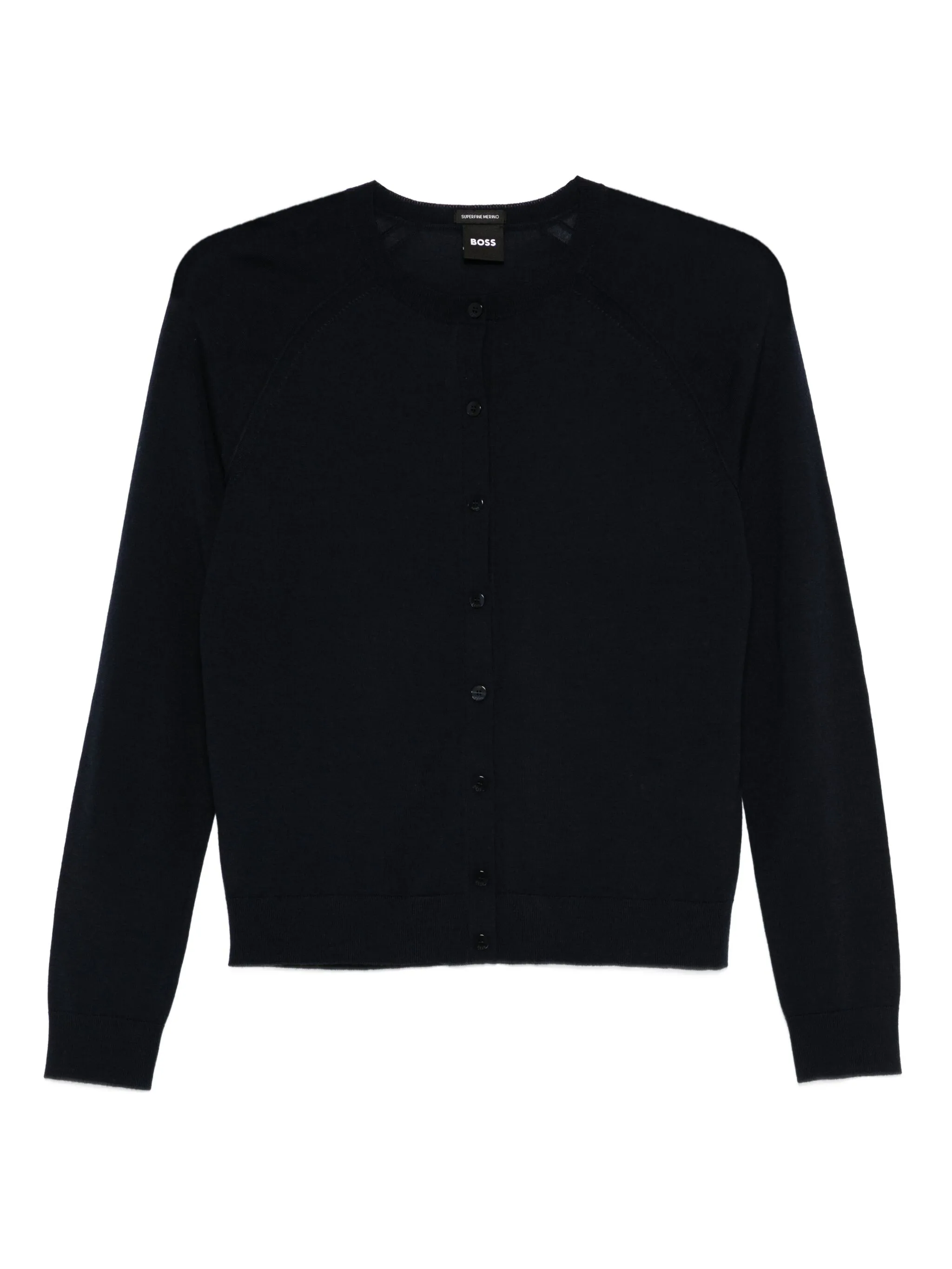 Кардиган с круглым вырезом Boss, синий
Кардиган с круглым вырезом Boss, синий