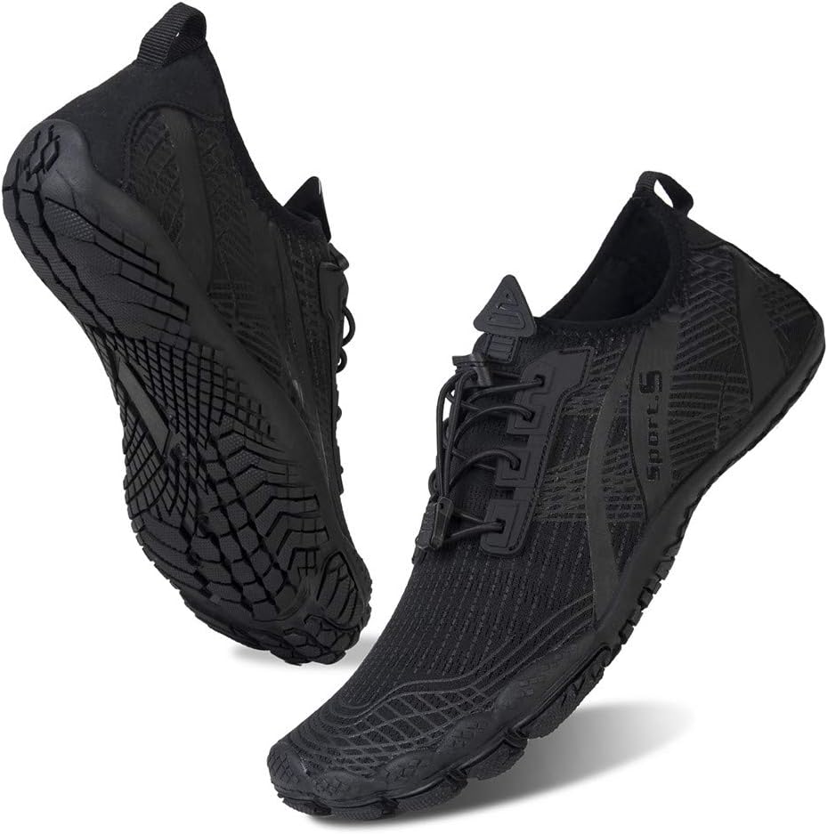 Мужские водные тапочки, босоножки с быстрой сушкой, акваноски для активного отдыха, спорта, каякинга, лодочных прогулок, походов, серфинга и прогулок Watelves, черный
Мужские водные тапочки, босоножки с быстрой сушкой, акваноски для активного отдыха, спорта, каякинга, лодочных прогулок, походов, серфинга и прогулок Watelves, черный