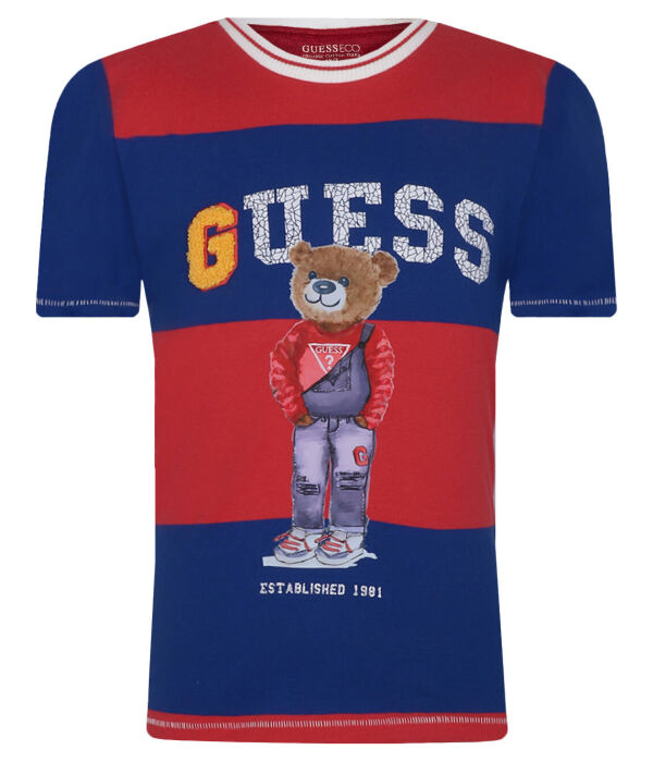 Футболка Guess Regular Fit, синий / красный
Футболка Guess Regular Fit, синий / красный
