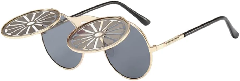 Ретро круглые металлические панк-очки в стиле стимпанк, большие солнцезащитные очки для мужчин, винтажные солнцезащитные очки в стиле стимпанк для женщин HDUBFY, 1
Ретро круглые металлические панк-очки в стиле стимпанк, большие солнцезащитные очки для мужчин, винтажные солнцезащитные очки в стиле стимпанк для женщин HDUBFY, 1