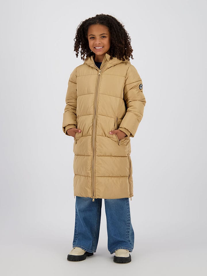Стеганое пальто бежевого цвета Vingino
Стеганое пальто бежевого цвета Vingino