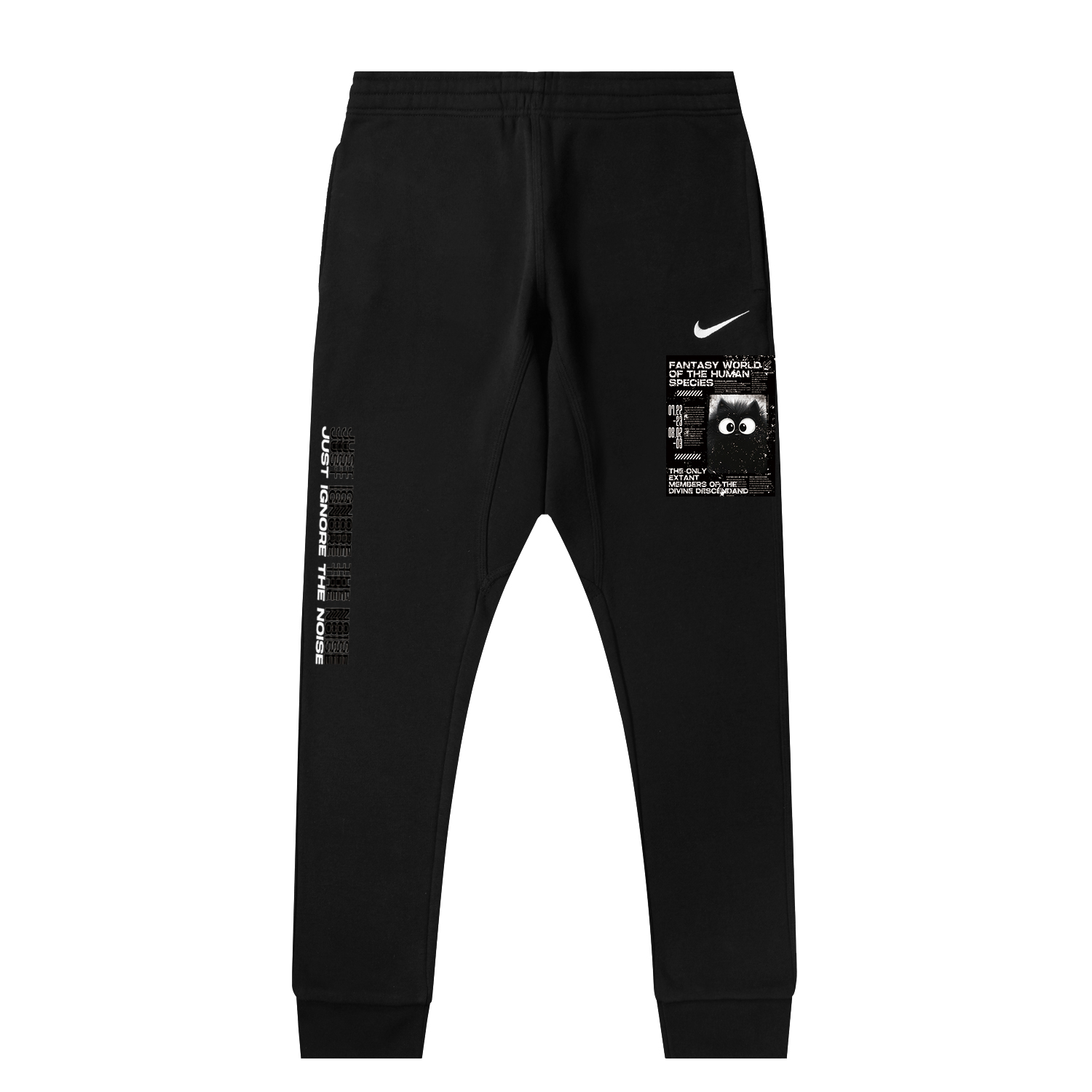 Nike Вязаные спортивные штаны унисекс, черные
Nike Вязаные спортивные штаны унисекс, черные