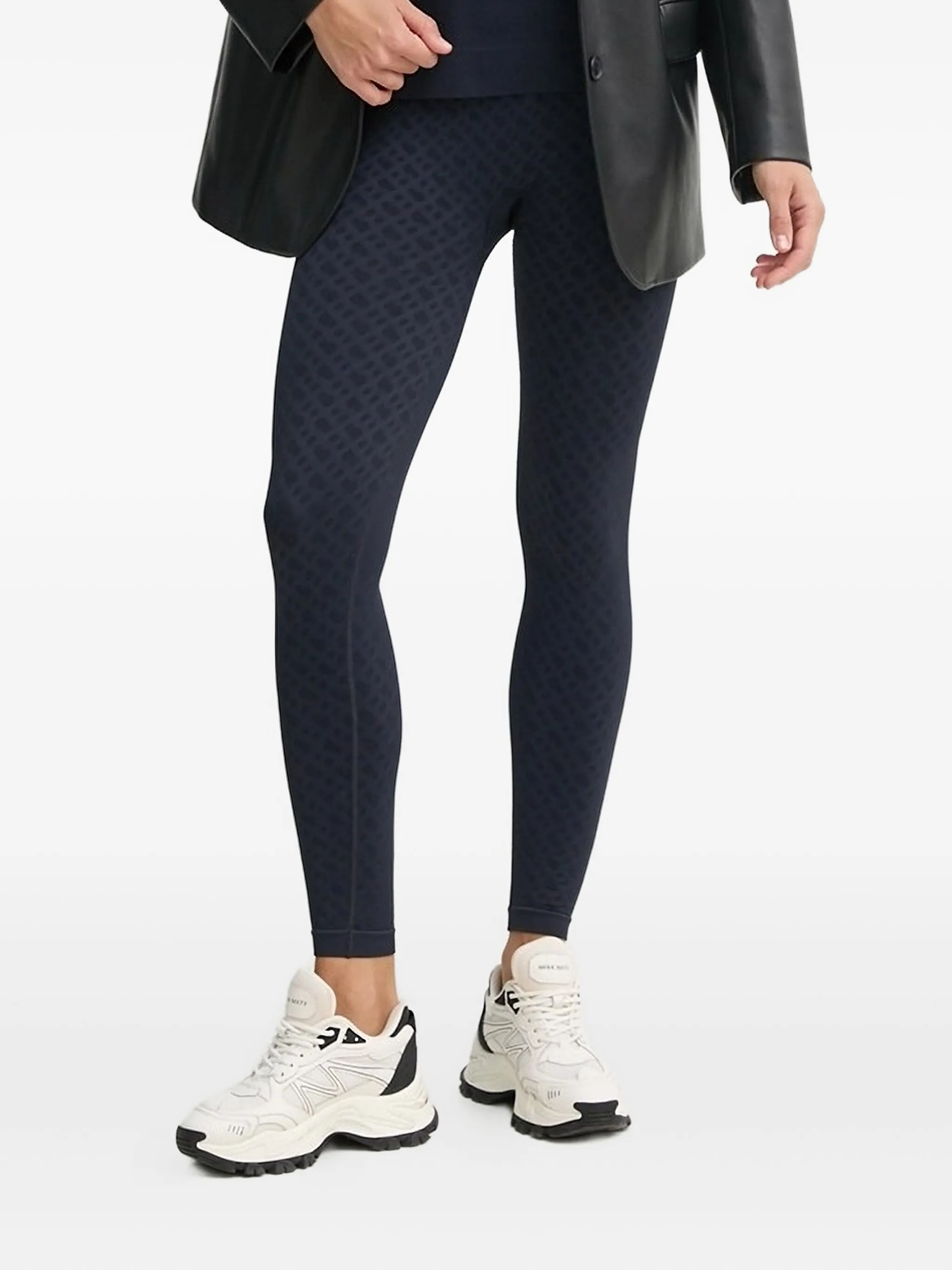 Легинсы с жаккардовым логотипом Boss, синий
Легинсы с жаккардовым логотипом Boss, синий