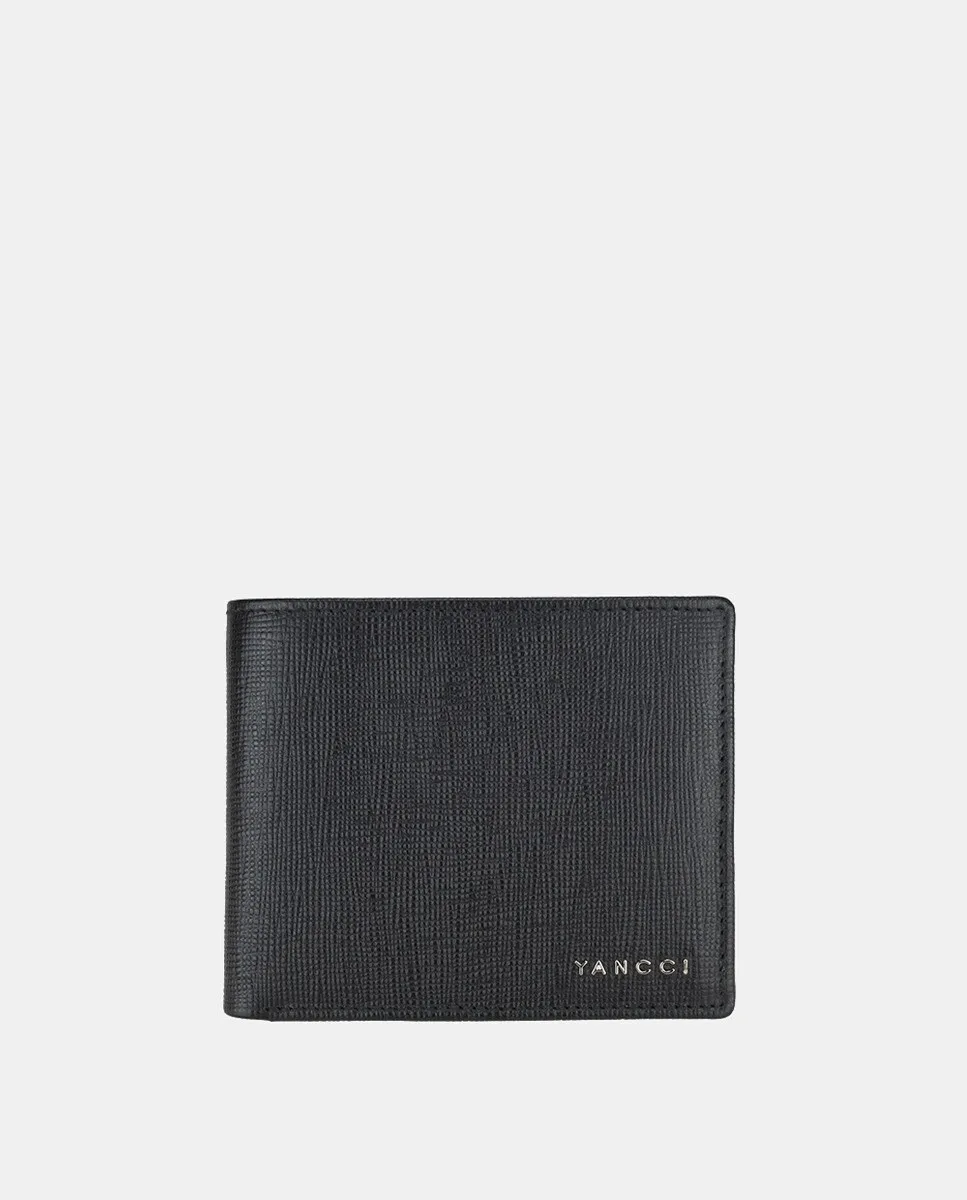 Мужской американский кошелек YANCCI с металлическим логотипом, черный
Мужской американский кошелек YANCCI с металлическим логотипом, черный