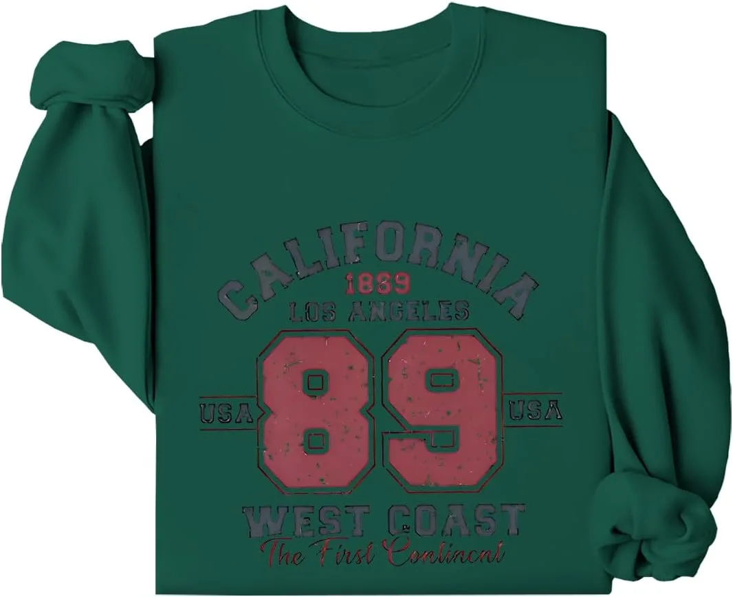 Свитшот с принтом California Los Angeles West Coast 89
Свитшот с принтом California Los Angeles West Coast 89