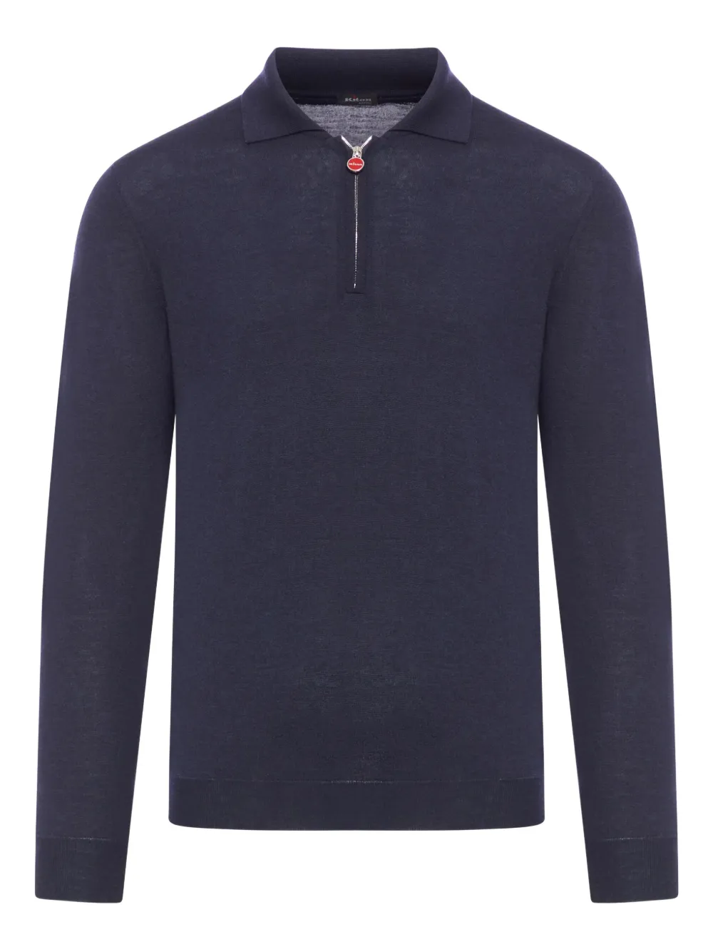 Рубашка-поло с длинными рукавами и застежкой-молнией Kiton, синий
Рубашка-поло с длинными рукавами и застежкой-молнией Kiton, синий