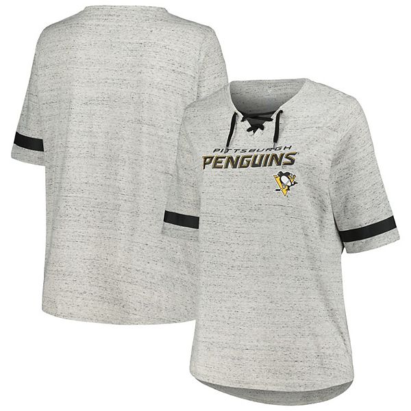Женская футболка Pittsburgh Penguins Plus Size с кружевной шнуровкой, цвет heather gray Unbranded
Женская футболка Pittsburgh Penguins Plus Size с кружевной шнуровкой, цвет heather gray Unbranded