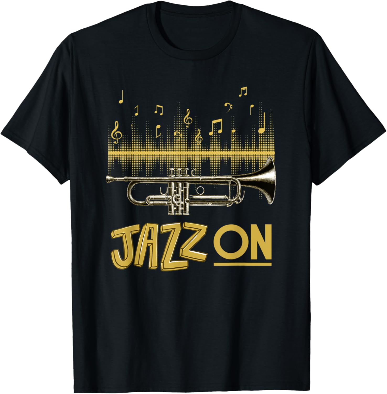 Футболка с изображением трубы для джазового маршевого оркестра, черная Music Gift Idea Musical Instrument Trumpet
Футболка с изображением трубы для джазового маршевого оркестра, черная Music Gift Idea Musical Instrument Trumpet