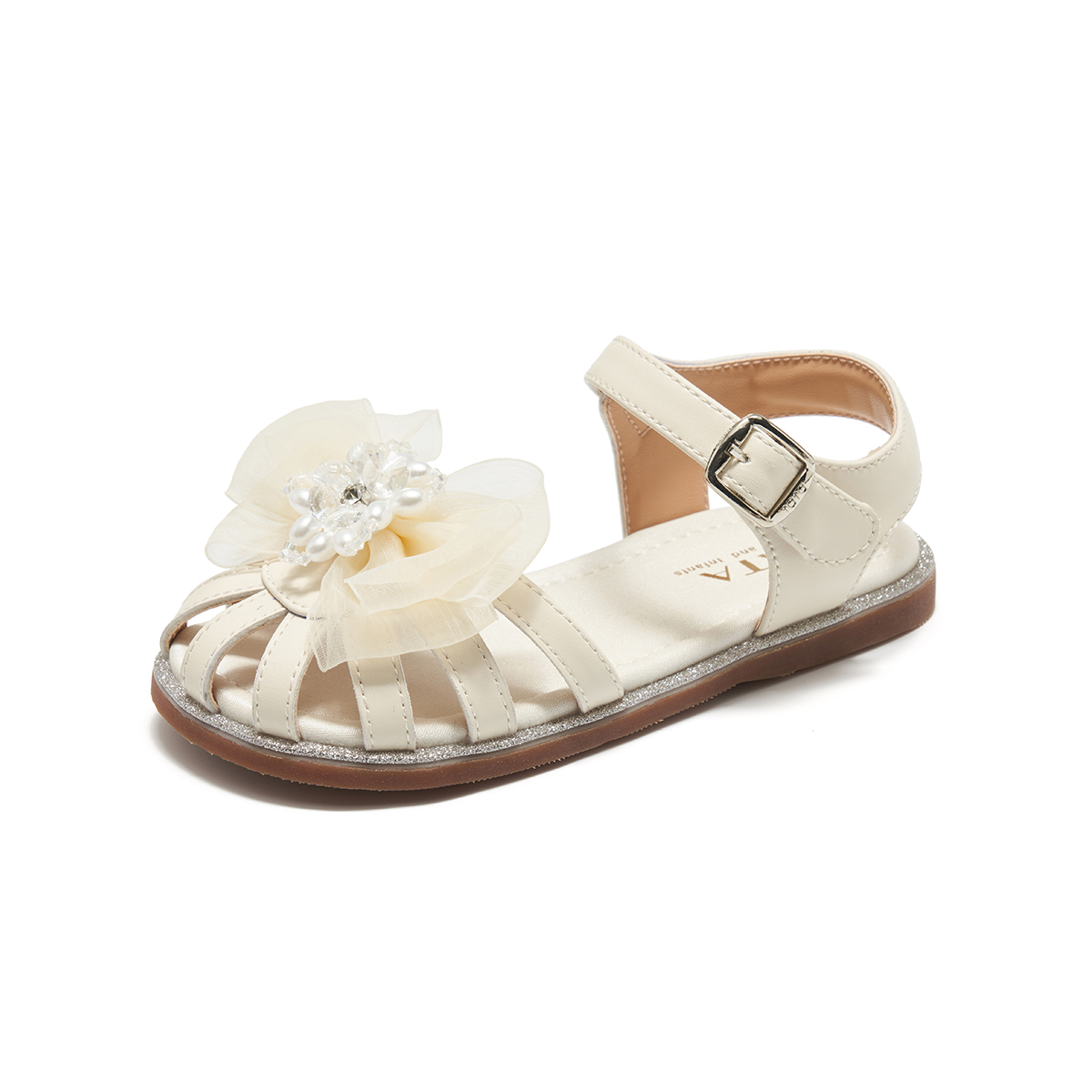 Детские сандалии с низким верхом, нескользящие и дышащие TATA, бежевый
Детские сандалии с низким верхом, нескользящие и дышащие TATA, бежевый