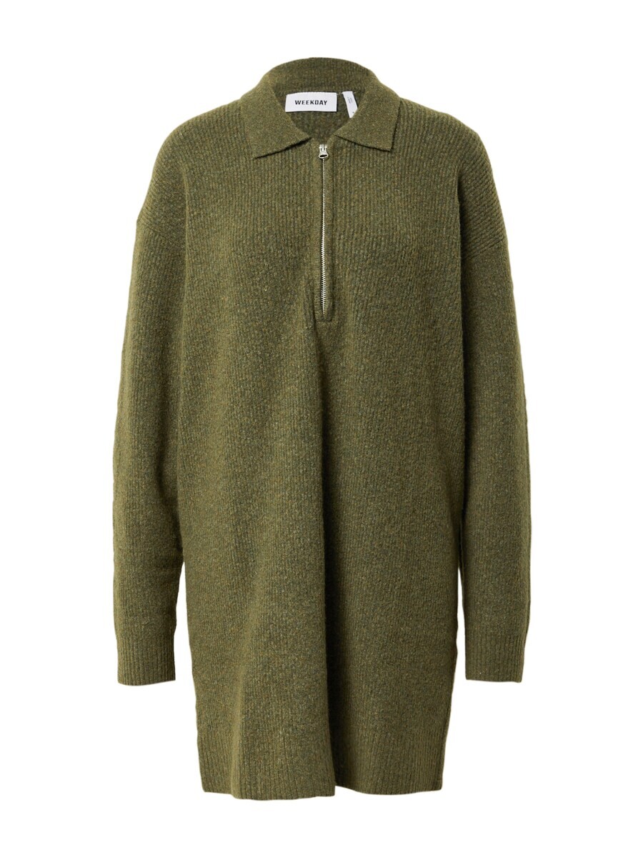 Платье WEEKDAY Knitted dress Nicki Pike, зеленый
Платье WEEKDAY Knitted dress Nicki Pike, зеленый