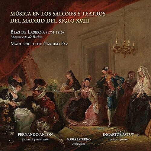 CD диск Laserna / Astuy / Saturno: Musica en los Salones & Teatros Del Madrid
CD диск Laserna / Astuy / Saturno: Musica en los Salones & Teatros Del Madrid