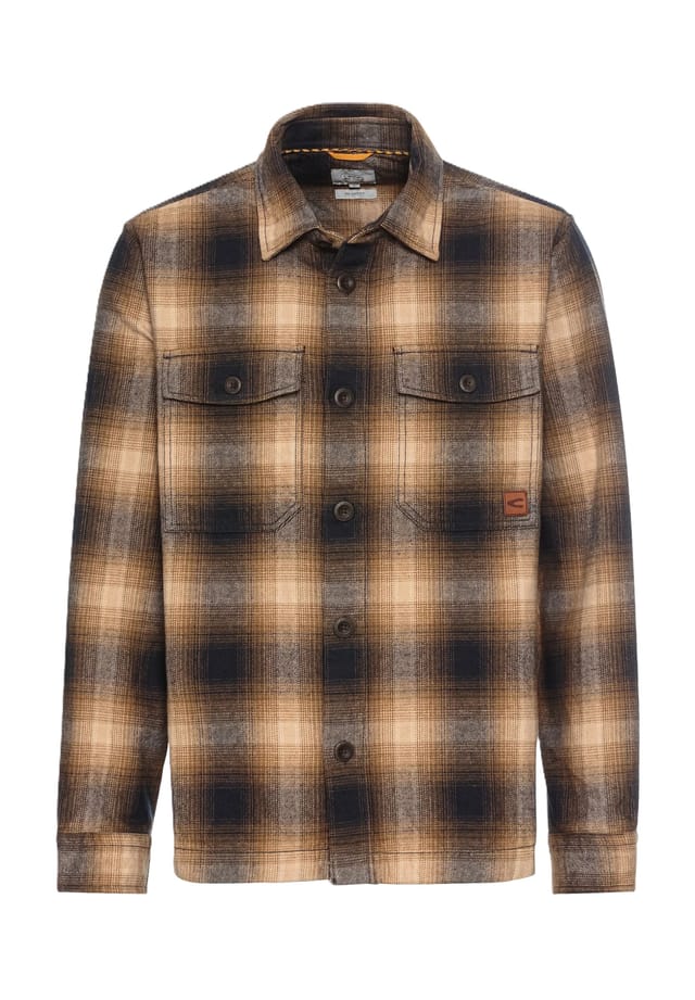 Верхняя рубашка свободного покроя с застежкой на пуговицы Camel Active, коричневый
Верхняя рубашка свободного покроя с застежкой на пуговицы Camel Active, коричневый