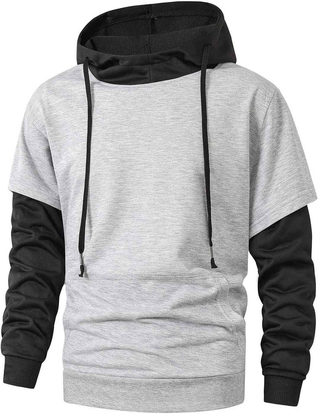 Толстовка с капюшоном 2025 Contrast Color Pullover Hoodie, мужская, с карманом
Толстовка с капюшоном 2025 Contrast Color Pullover Hoodie, мужская, с карманом