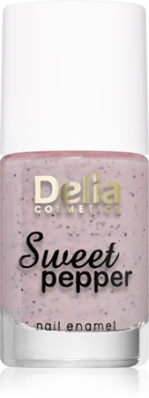 Лак для ногтей Delia Cosmetics Sweet Pepper Black Particles, 03 Capri 11 ml 
Лак для ногтей Delia Cosmetics Sweet Pepper Black Particles, 03 Capri 11 ml