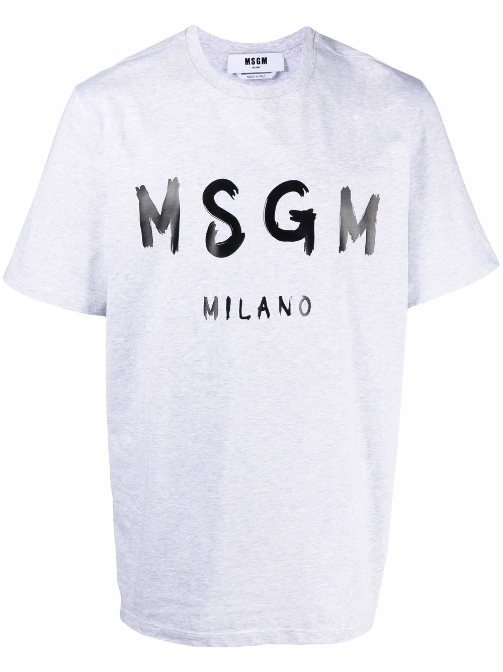 Футболка с логотипом MSGM, серый 
Футболка с логотипом MSGM, серый
