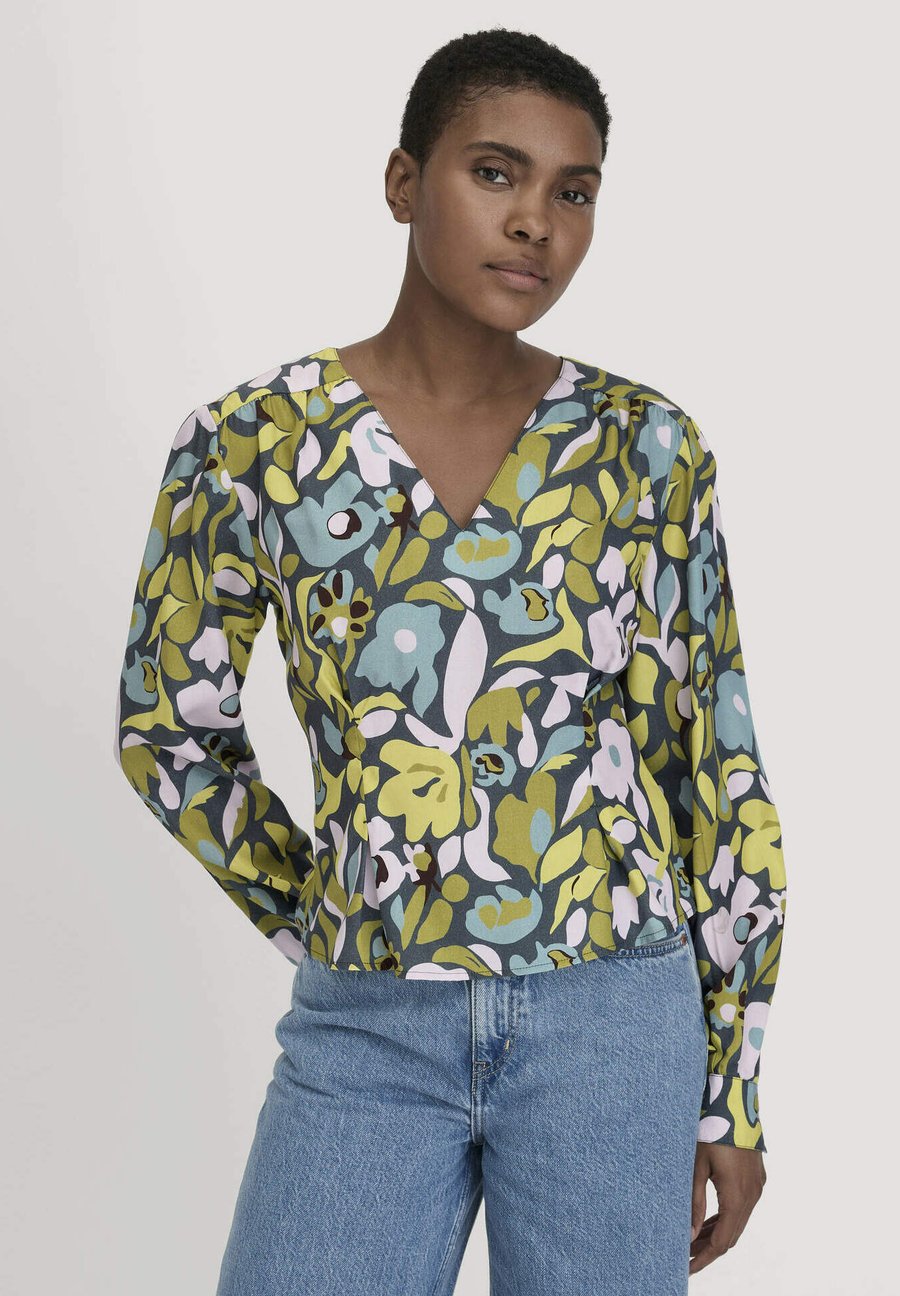 Блуза Hessnatur REGULAR, Dunkles Petrol/Green
Блуза Hessnatur REGULAR, Dunkles Petrol/Green