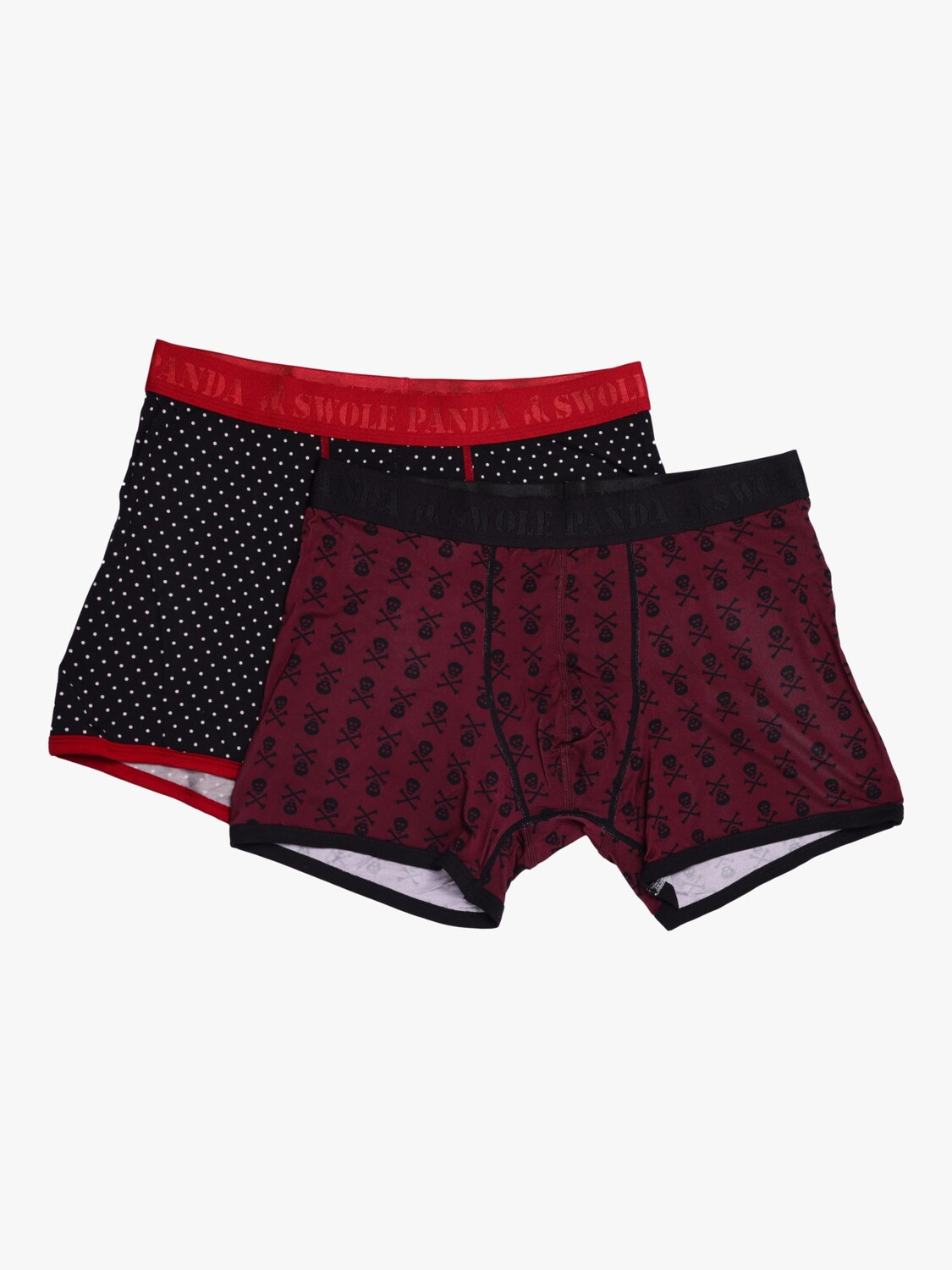 Бамбуковые боксеры с черепами и пятнами Swole Panda, бордовый/черный
Бамбуковые боксеры с черепами и пятнами Swole Panda, бордовый/черный