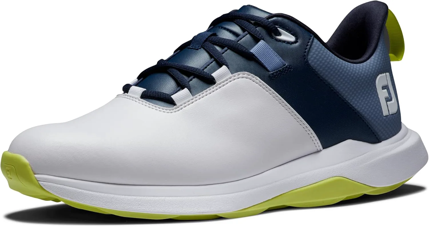 Мужские гольф-кроссовки FootJoy Prolite предыдущего сезона, белый/синий
Мужские гольф-кроссовки FootJoy Prolite предыдущего сезона, белый/синий
