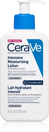 Увлажняющее молочко для сухой и зудящей кожи CeraVe Moisturizers Intensive Moisturizing Lotion, 236 ml
Увлажняющее молочко для сухой и зудящей кожи CeraVe Moisturizers Intensive Moisturizing Lotion, 236 ml