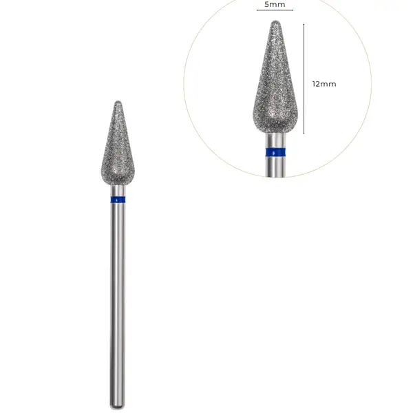 Алмазная фреза для кутикулы №09, 1 шт. Saute Nails
Алмазная фреза для кутикулы №09, 1 шт. Saute Nails