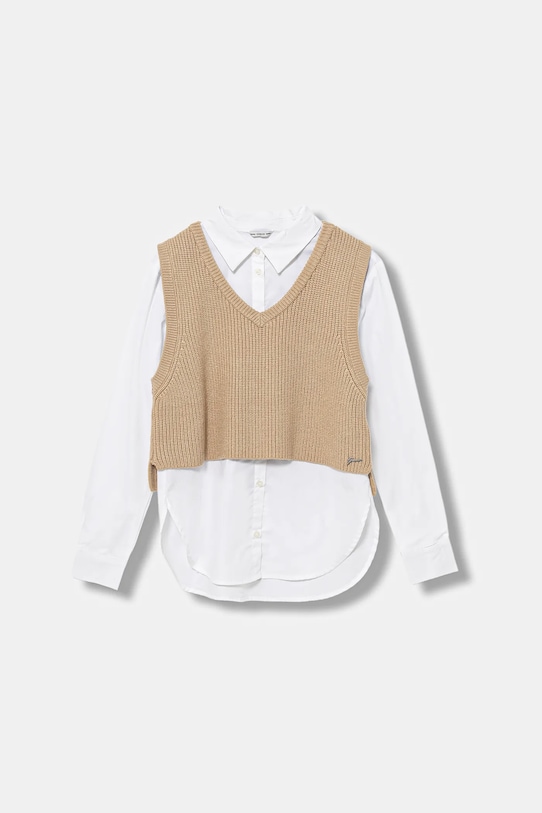 Детская рубашка и жилет, комплект из 2 шт. Guess, белый
Детская рубашка и жилет, комплект из 2 шт. Guess, белый