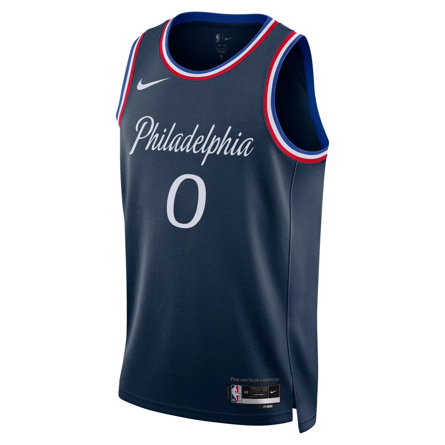 Джерси NBA Swingman мужская Tyrese Maxey Philadelphia 76ers City Edition Nike, синий
Джерси NBA Swingman мужская Tyrese Maxey Philadelphia 76ers City Edition Nike, синий
