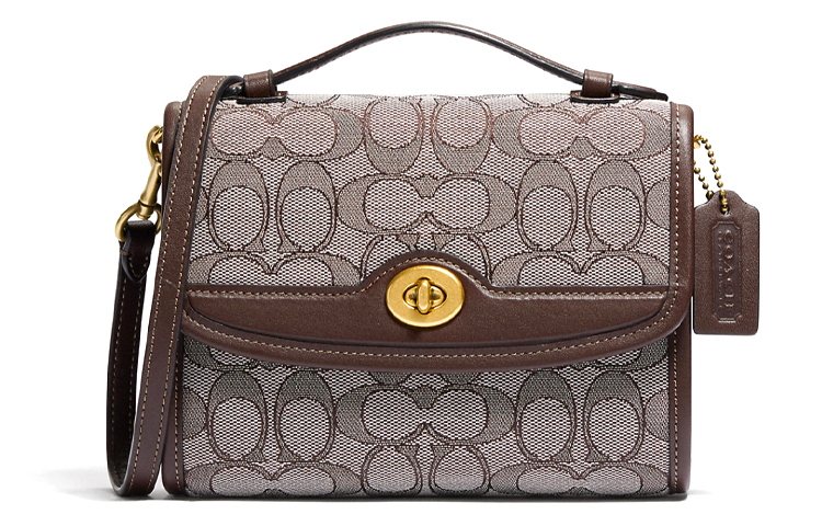 COACH Кожаный мессенджер с текстильной отделкой
COACH Кожаный мессенджер с текстильной отделкой