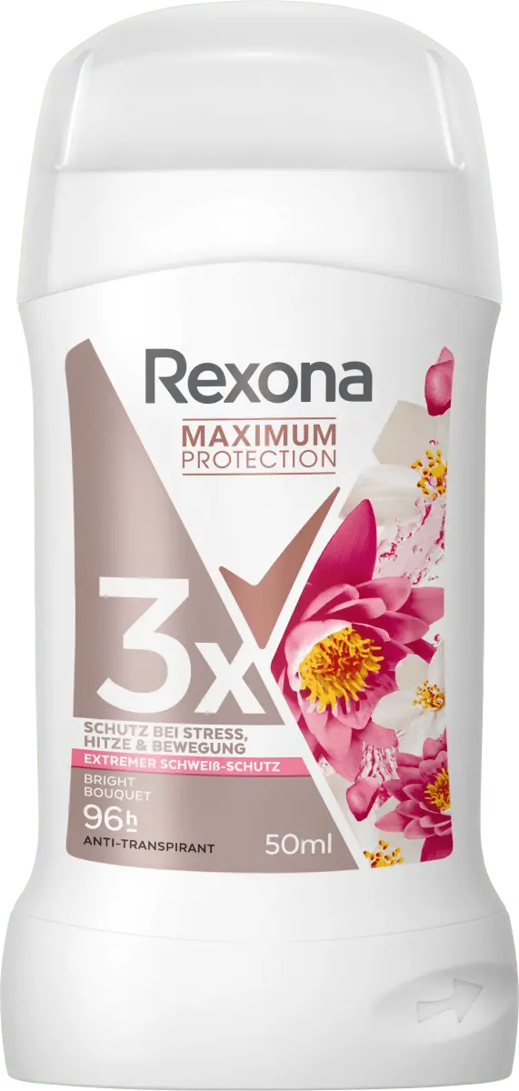 Антитранспирантный деостик Максимальная защита Яркий букет 500мл Rexona
Антитранспирантный деостик Максимальная защита Яркий букет 500мл Rexona