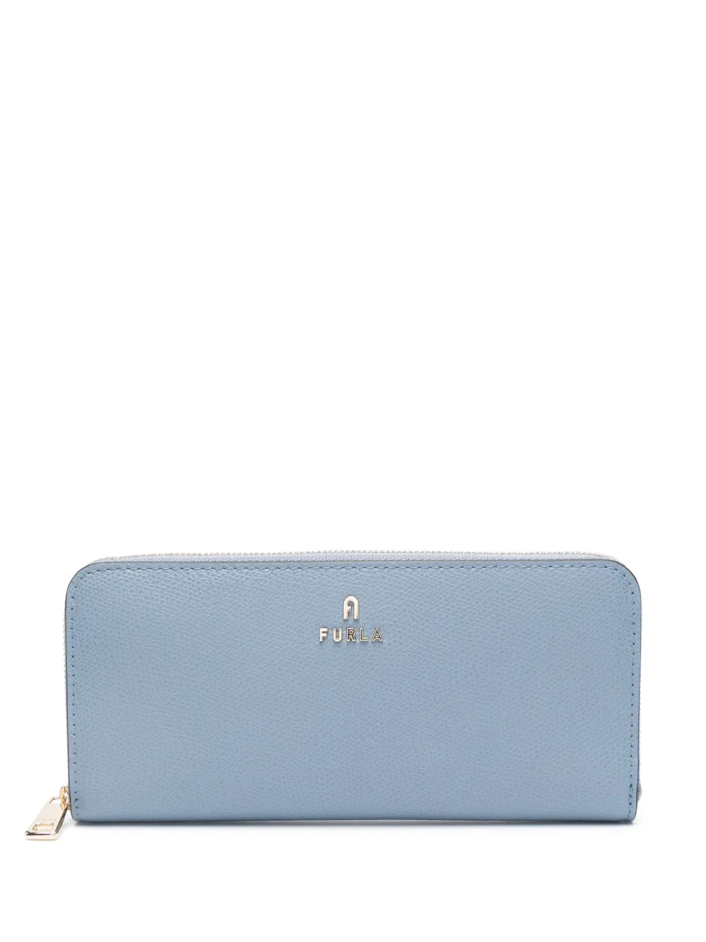 Кошелек на молнии с логотипом Furla, синий
Кошелек на молнии с логотипом Furla, синий