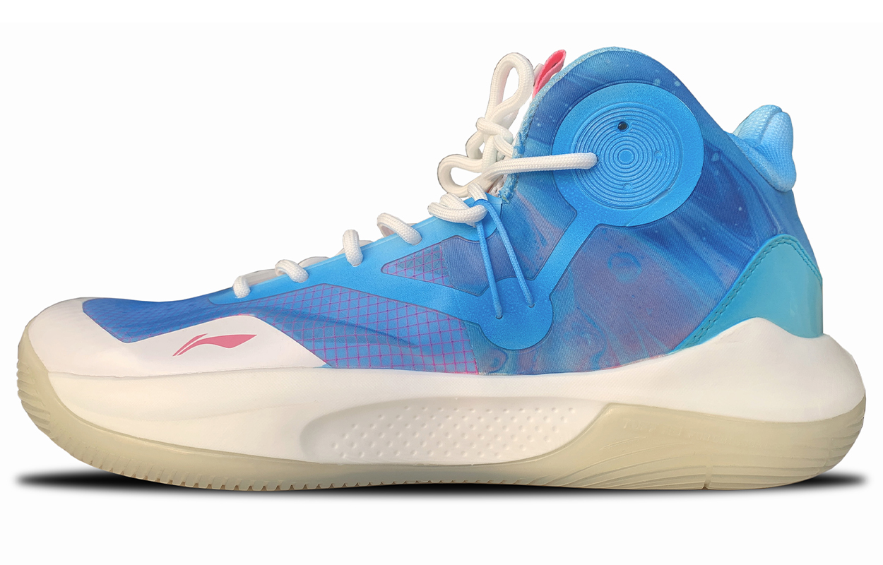 LINING Баскетбольные кроссовки Sonic 9 Team с противоскользящим и износостойким покрытием, среднего размера, мужские, сине-белые
LINING Баскетбольные кроссовки Sonic 9 Team с противоскользящим и износостойким покрытием, среднего размера, мужские, сине-белые