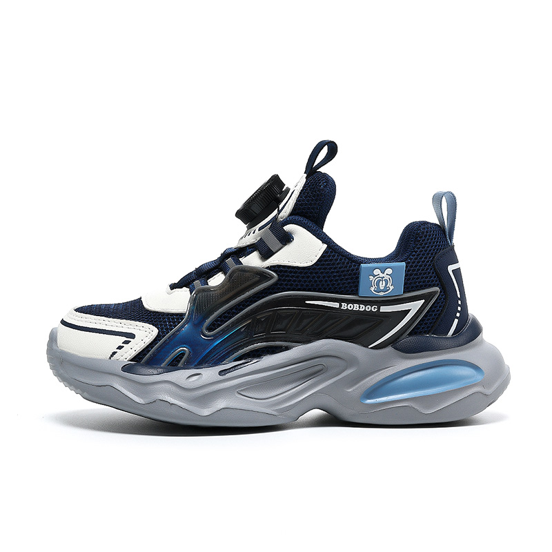 Кроссовки для бега с низким верхом, амортизирующие, износостойкие, дышащие, легкие, противоскользящие BOBDOG, синий 
Кроссовки для бега с низким верхом, амортизирующие, износостойкие, дышащие, легкие, противоскользящие BOBDOG, синий