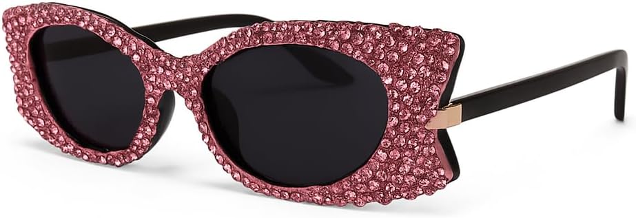 Модные солнцезащитные очки «кошачий глаз» в стиле «бабочка» для женщин, винтажные солнцезащитные очки в стиле Y2K, градиентные черные очки с защитой от УФ-излучения UV400 bullabulling, Pink Diamond
Модные солнцезащитные очки «кошачий глаз» в стиле «бабочка» для женщин, винтажные солнцезащитные очки в стиле Y2K, градиентные черные очки с защитой от УФ-излучения UV400 bullabulling, Pink Diamond