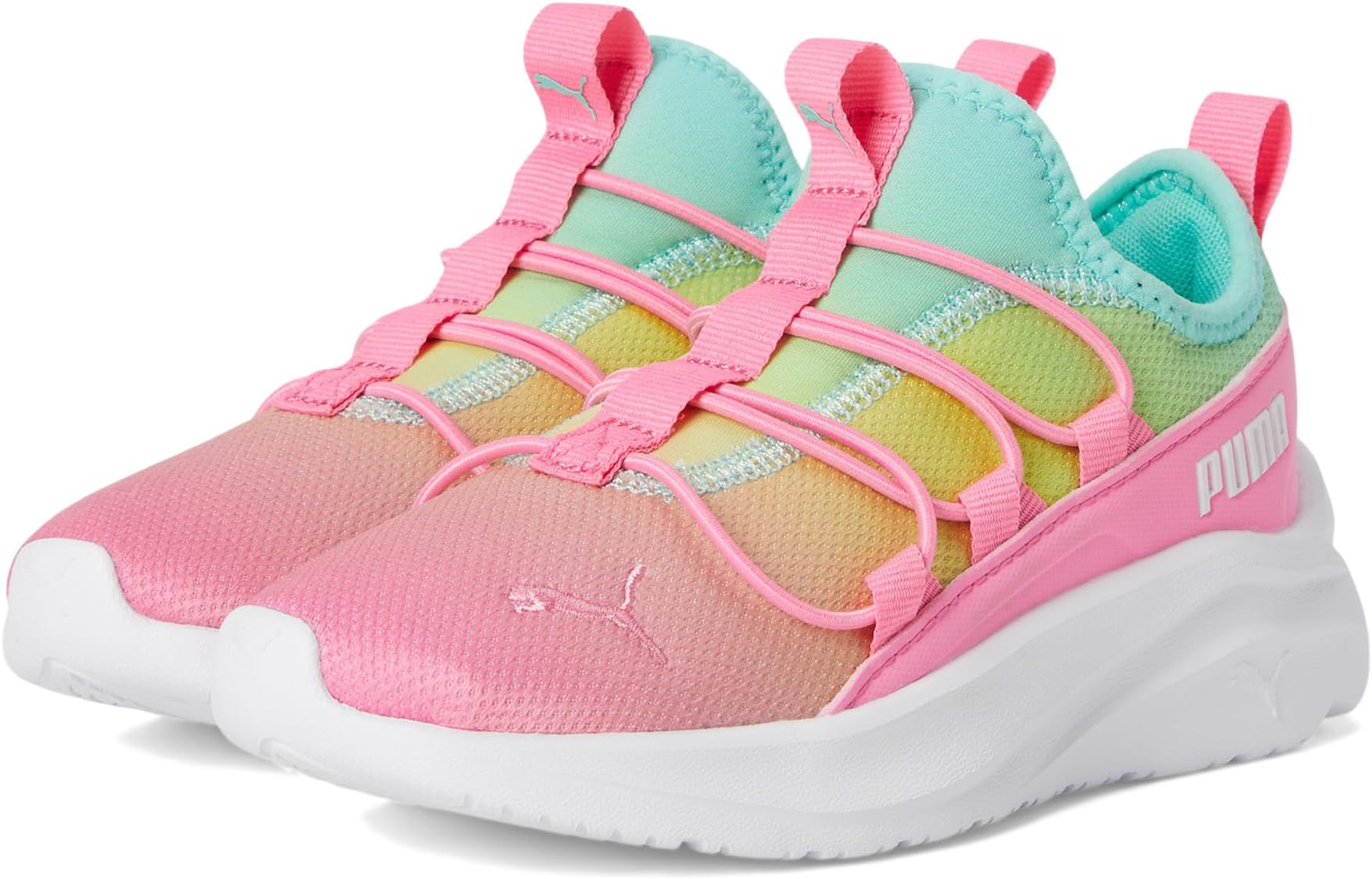 Кроссовки PUMA Kids Softride One4All, Fast Pink/Mint
Кроссовки PUMA Kids Softride One4All, Fast Pink/Mint