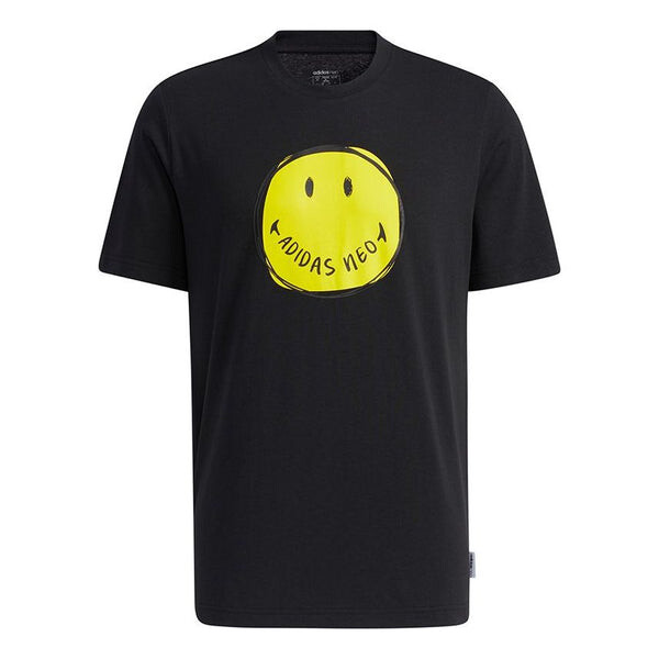Футболка neo m smly tee 1 smiling face printing sports round neck short sleeve black Adidas, черный
Футболка neo m smly tee 1 smiling face printing sports round neck short sleeve black Adidas, черный