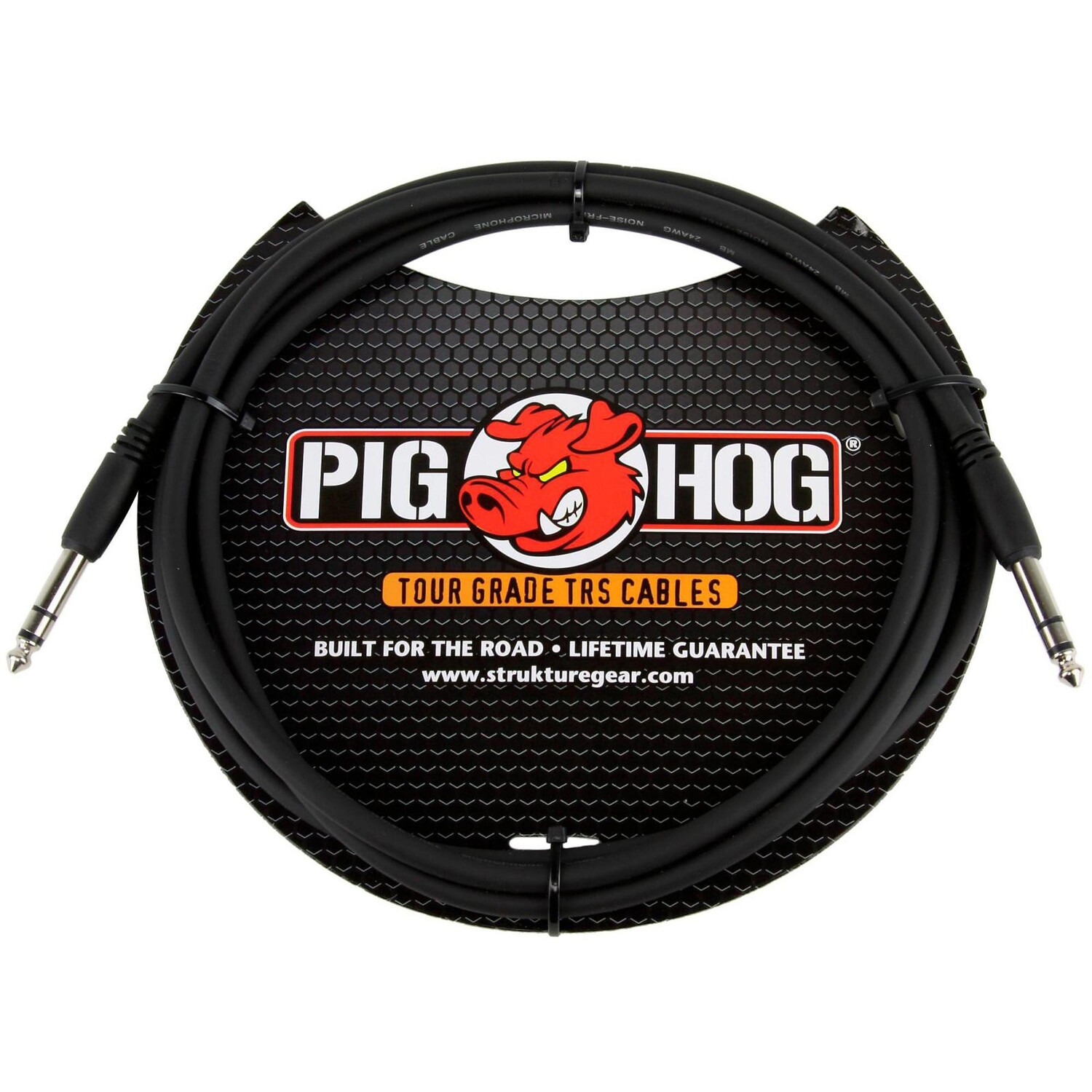 Инструментальный кабель Pig Hog, от 1/4 дюйма TRS до 1/4 дюйма TRS, 6 футов.
Инструментальный кабель Pig Hog, от 1/4 дюйма TRS до 1/4 дюйма TRS, 6 футов.