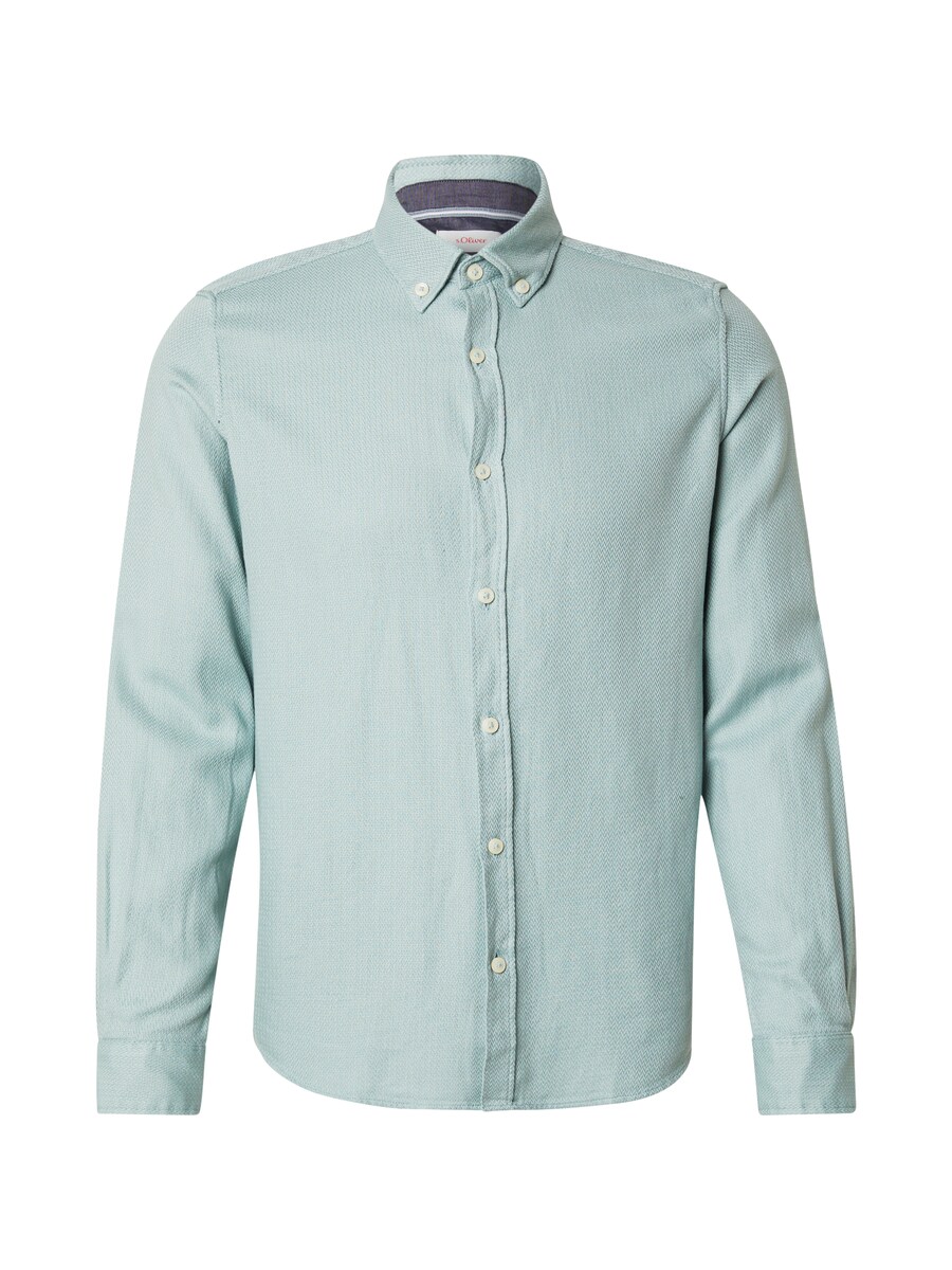 Рубашка обычного кроя на пуговицах s.Oliver, светло-зеленый
Рубашка обычного кроя на пуговицах s.Oliver, светло-зеленый