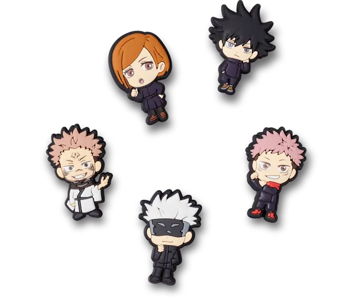 Джиббитсы Jujutsu Kaisen 5 Pack Crocs
Джиббитсы Jujutsu Kaisen 5 Pack Crocs
