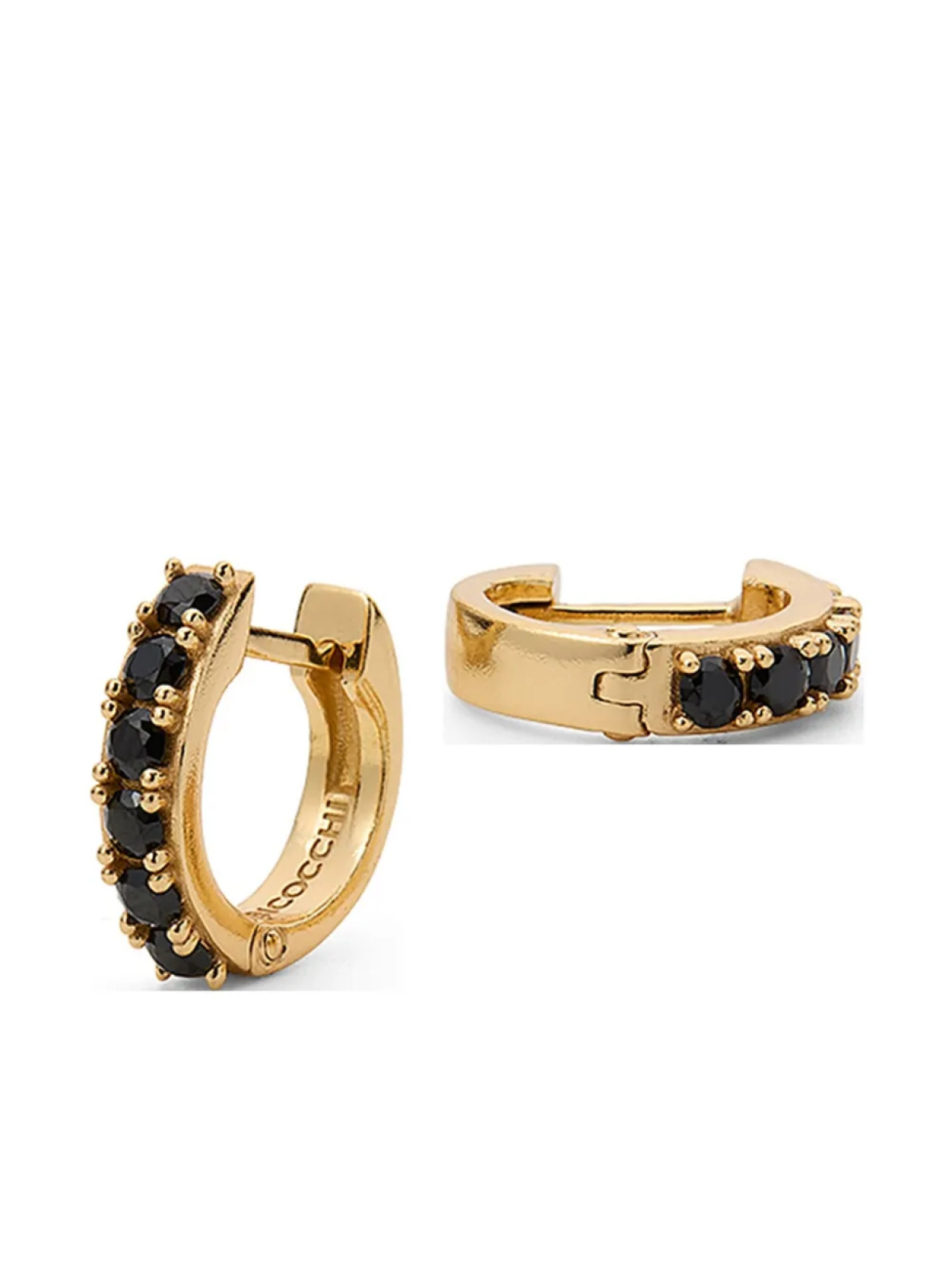 Серьги-кольца с кристаллами Emanuele Bicocchi, черный
Серьги-кольца с кристаллами Emanuele Bicocchi, черный