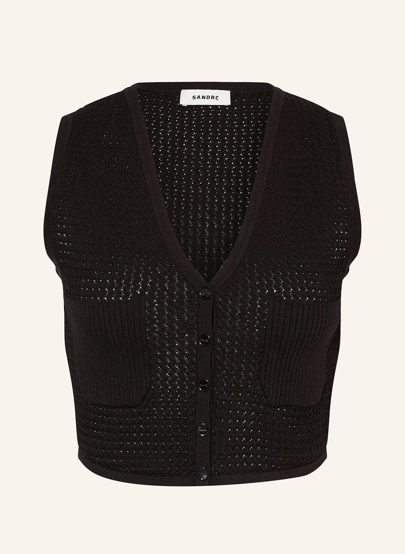 Кардиган Sandro, черный
Кардиган Sandro, черный