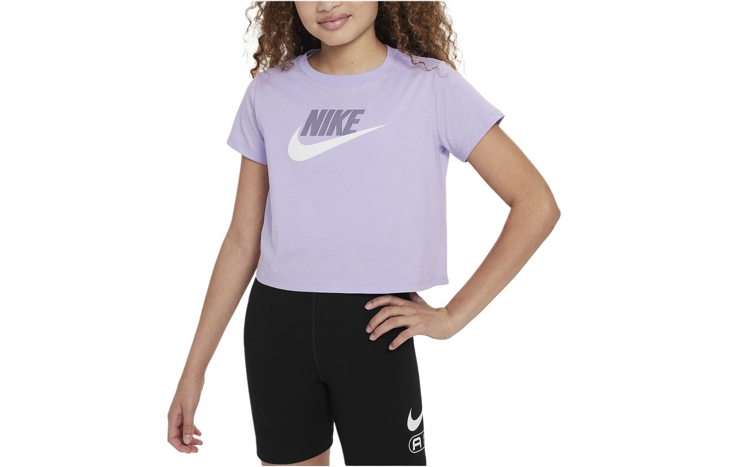 Детская футболка Nike, фиолетовый
Детская футболка Nike, фиолетовый