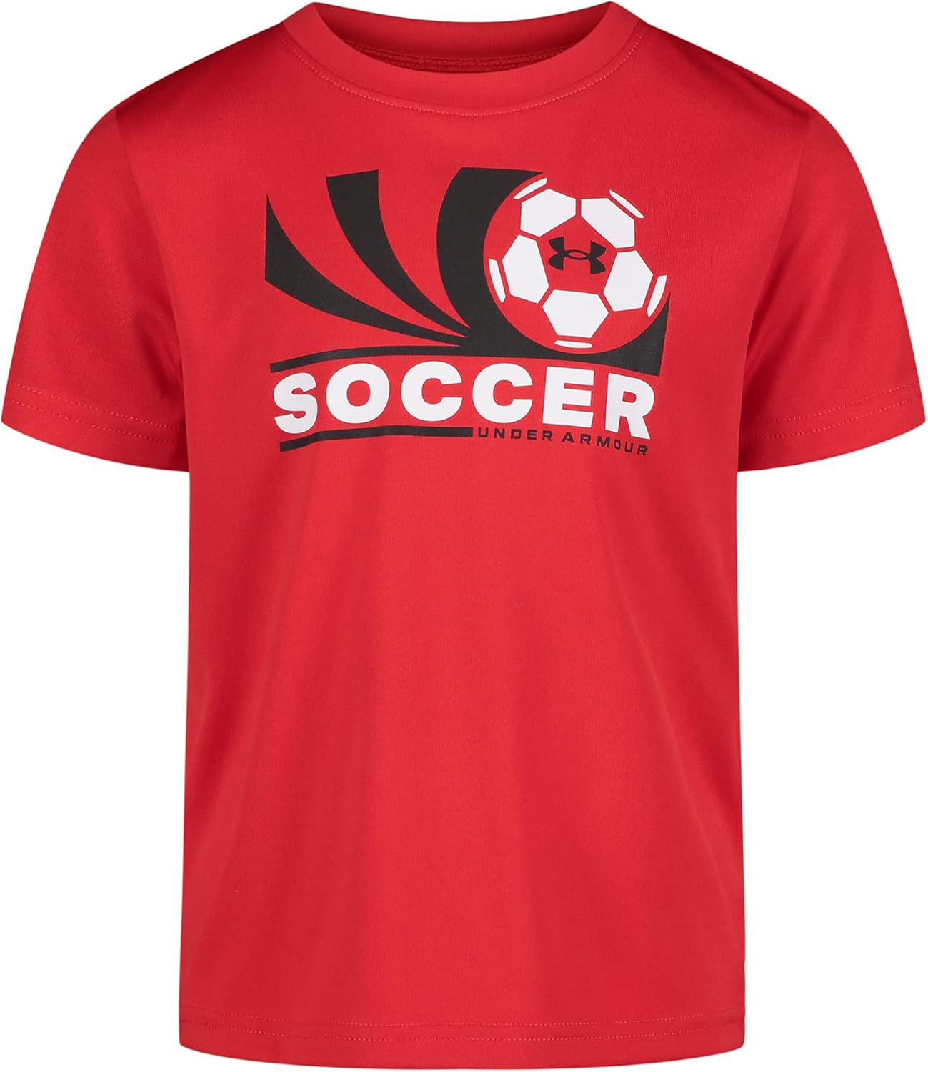 Детская футболка Under Armour с коротким рукавом и круглым вырезом, легкая и дышащая., Red Soccer
Детская футболка Under Armour с коротким рукавом и круглым вырезом, легкая и дышащая., Red Soccer
