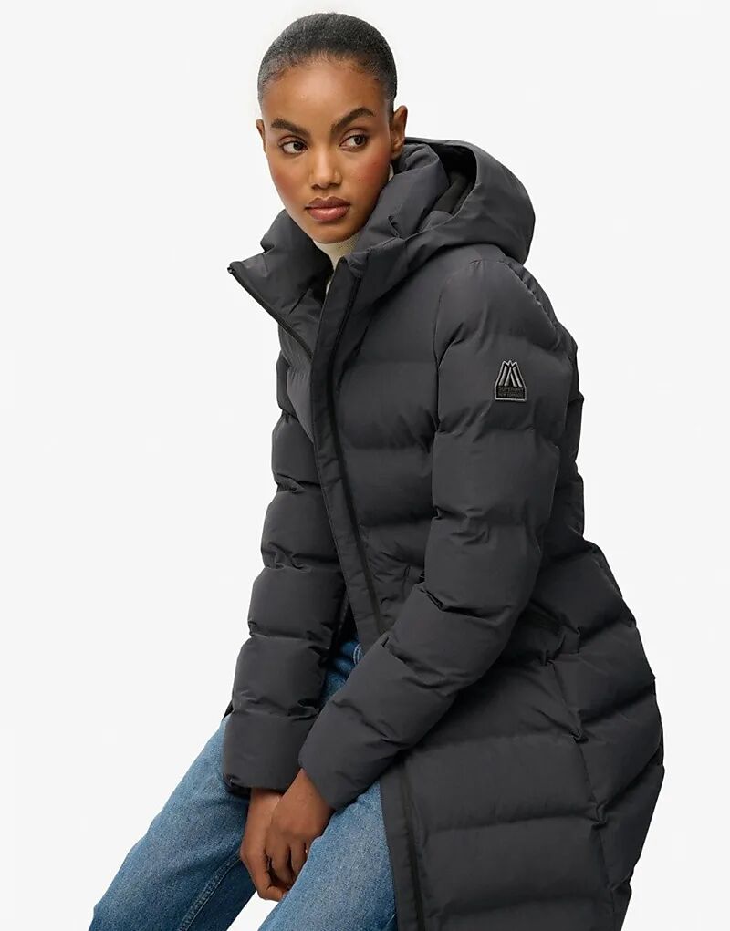 Утепленная куртка Superdry City средней длины цвета черного дерева
Утепленная куртка Superdry City средней длины цвета черного дерева