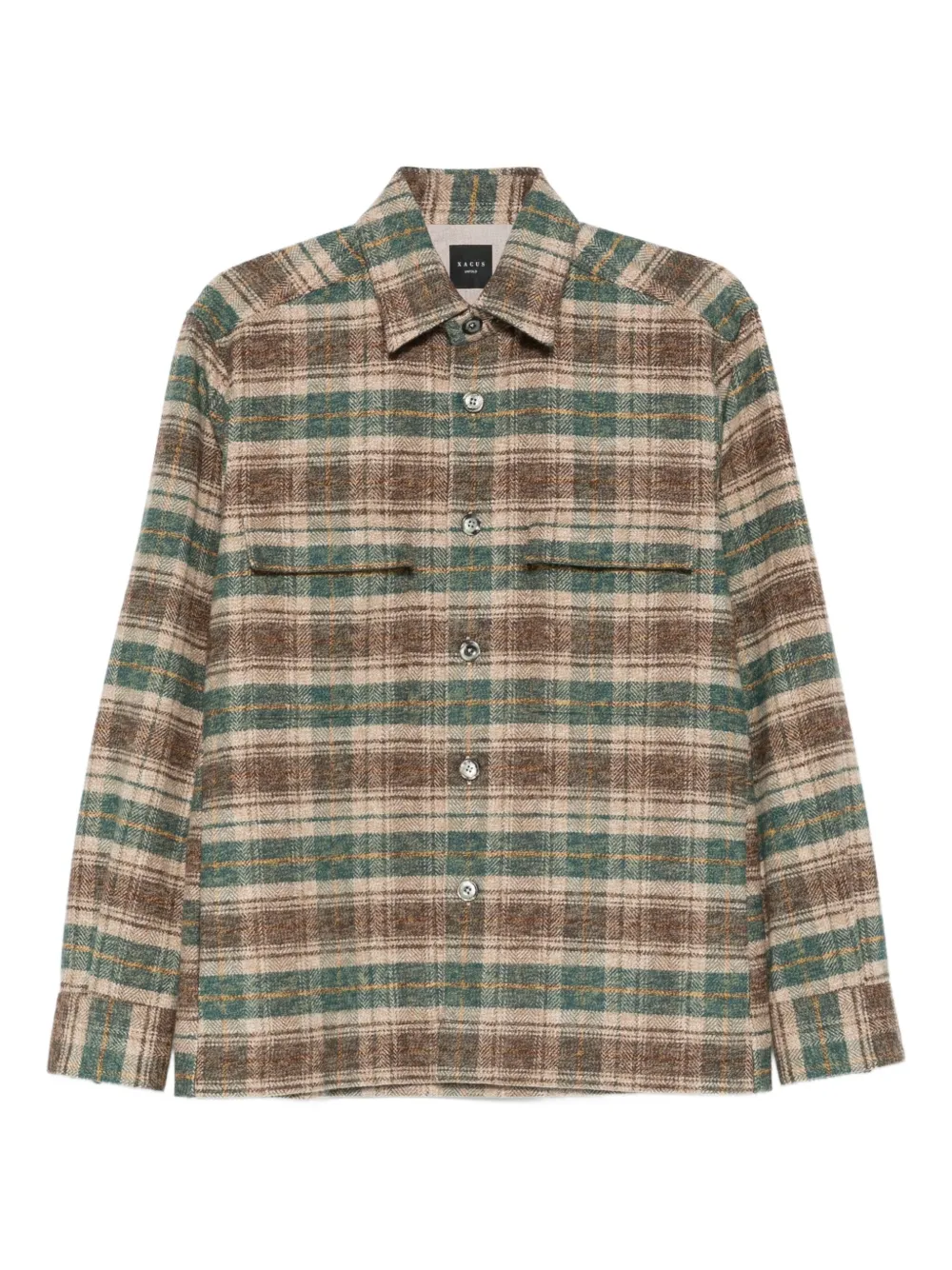 Рубашка в клетку Xacus, коричневый
Рубашка в клетку Xacus, коричневый