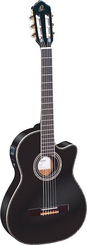 Акустическая гитара Ortega Guitars RCE145BK Family Series Pro Slim Neck Acoustic Electric Thinline Nylon Classical 6-String Guitar w/ Free Bag, Solid Canadian Engelmann Spruce Top and Mahogany Body, Black Gloss Finish
Акустическая гитара Ortega Guitars RCE145BK Family Series Pro Slim Neck Acoustic Electric Thinline Nylon Classical 6-String Guitar w/ Free Bag, Solid Canadian Engelmann Spruce Top and Mahogany Body, Black Gloss Finish